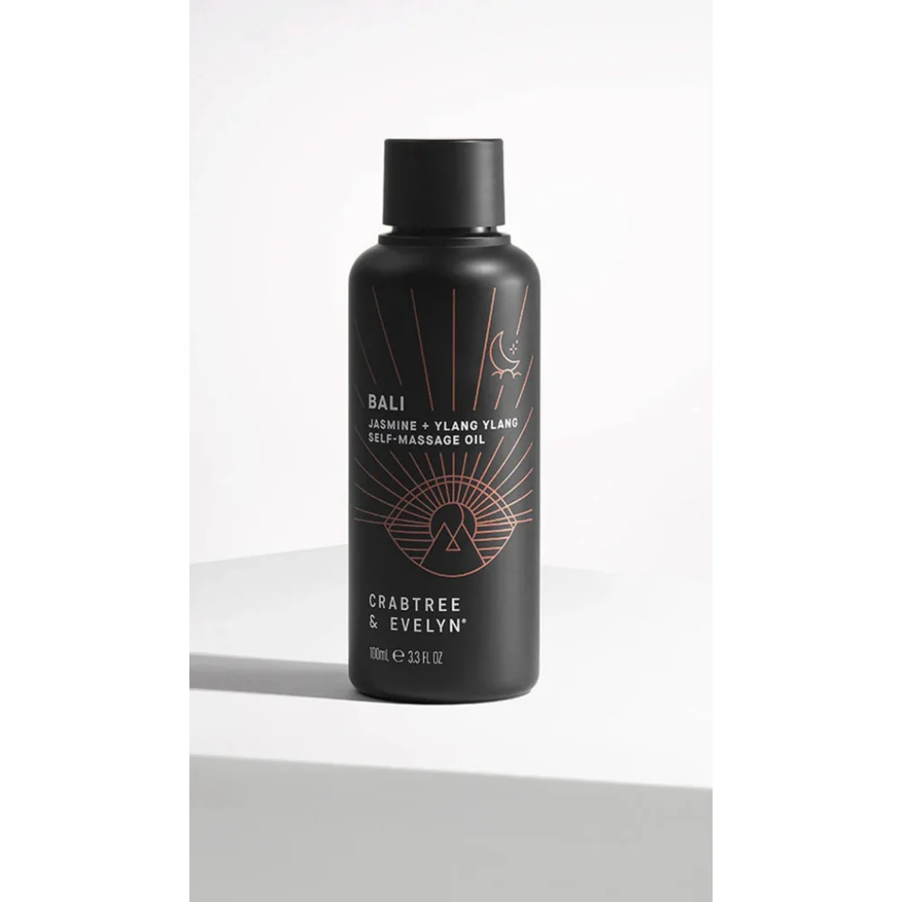 Crabtree & Evelyn BALI Jasmine +Ylang Ylang Self-Massage Oil 3.3 fl oz Set of 4‎